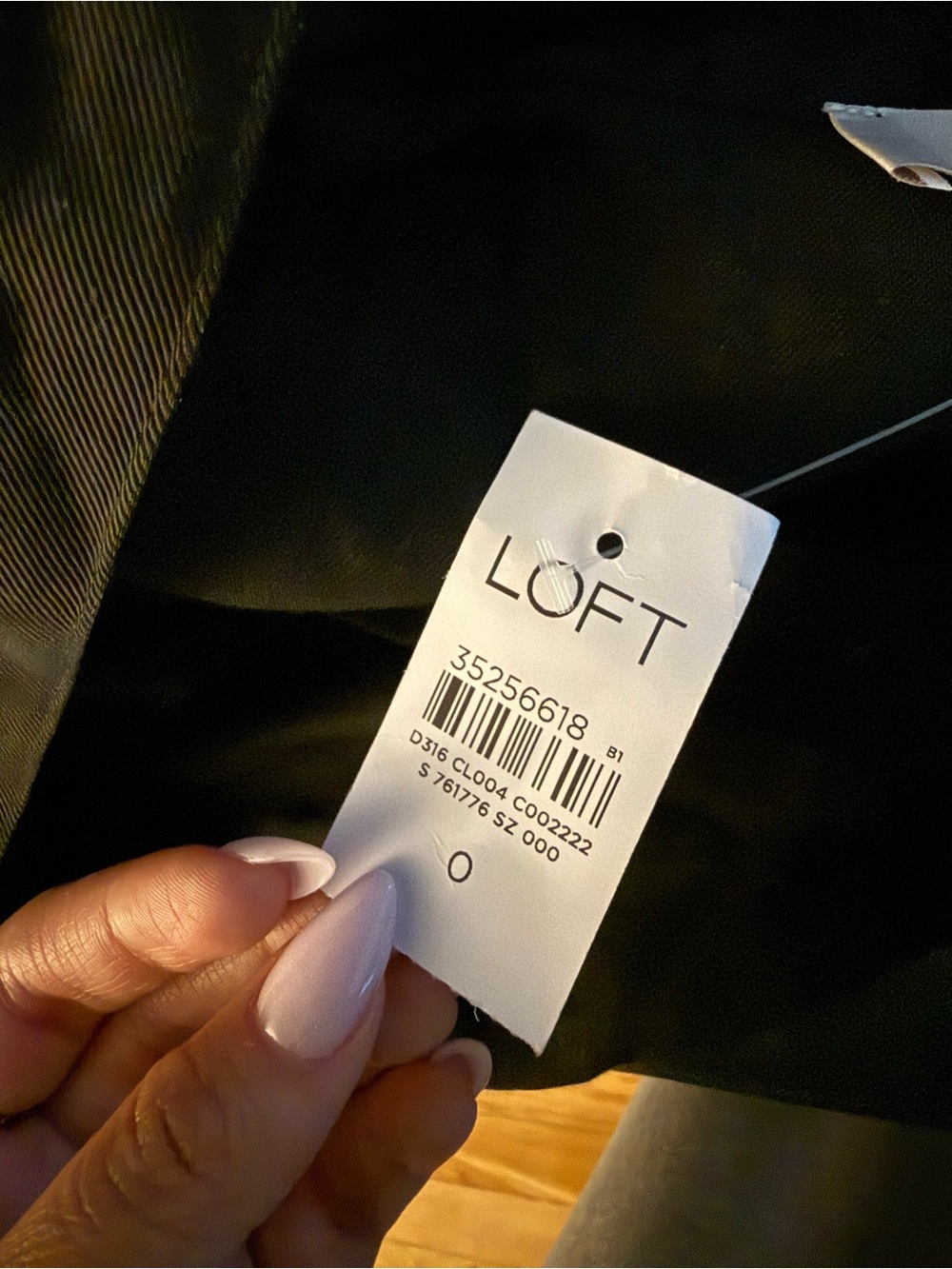 Loft Classic Black Tie-Waist Jumpsuit - Women's Size 0 - Picture 7 of 7